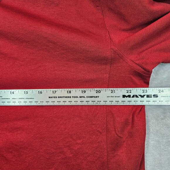 Cutter & Buck Red Long Sleeve Polo Shirt Mens XL Red CBDriTec Casual Office - Picture 4 of 11